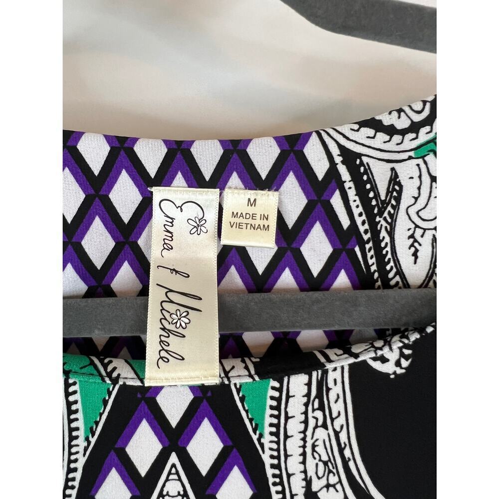 Emma and Michele Geometric Dress Size Medium - Picture 2 of 4